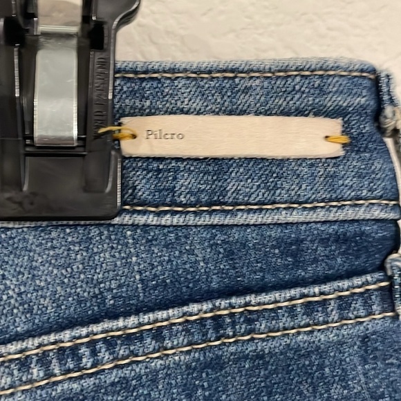 Pilcro Anthropologie Women Jean Shorts Size 26 Denim Distressed Causal Bohemian - Picture 10 of 15